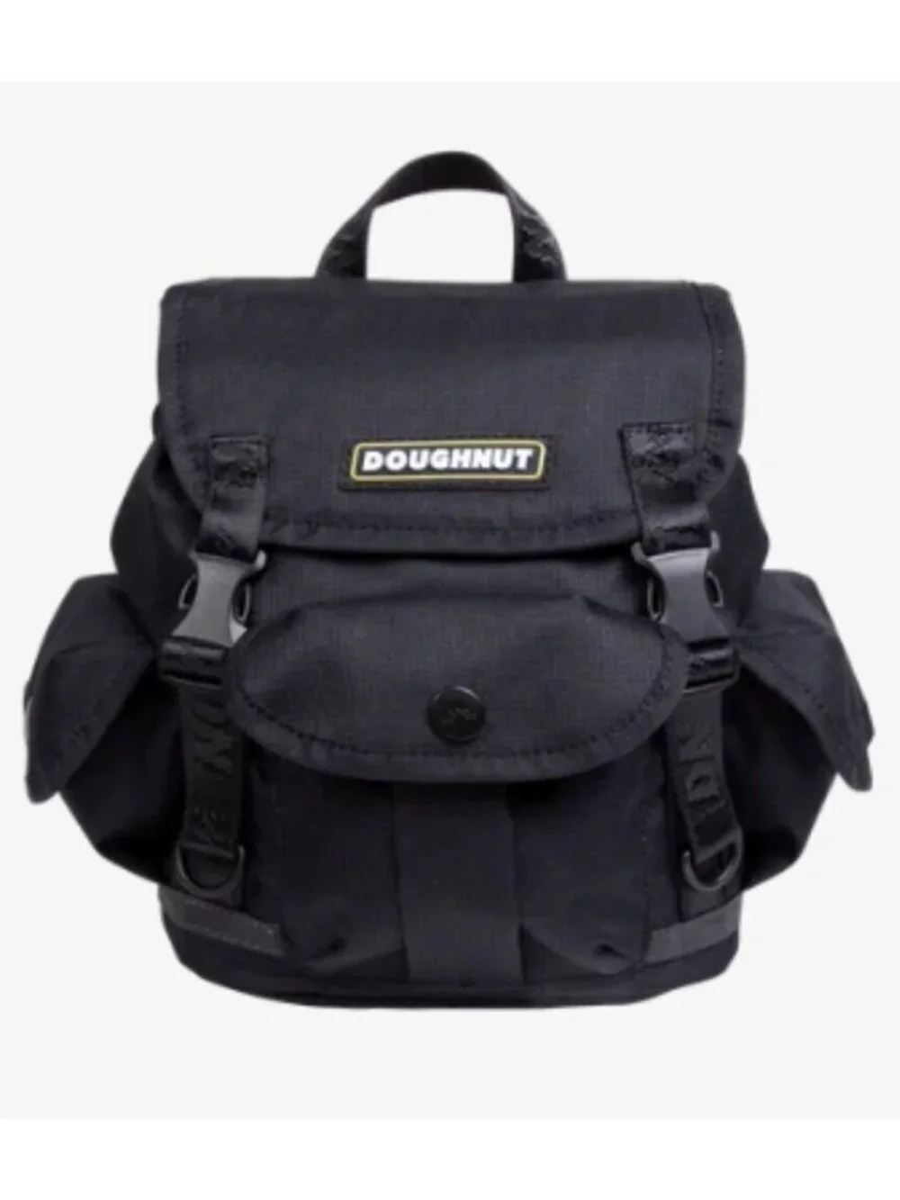 Doughnut Black Lighthouse Backpack - Small w/ Travel Pillow, BNWTs! 🦄